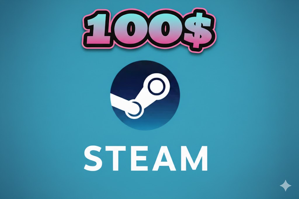 STEAM 100$ GIFT CARD GLOBAL VERSION 
